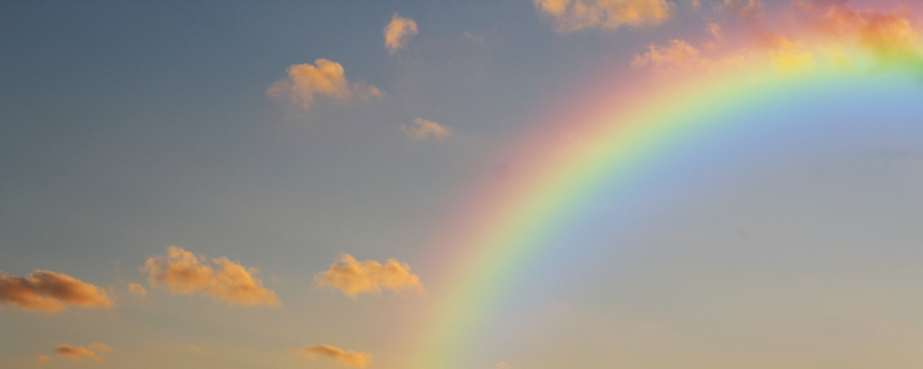 rainbow in the sky